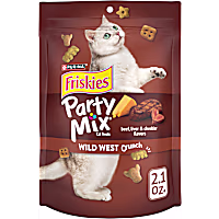 Friskies Party Mix Wild West Crunch Cat Treats