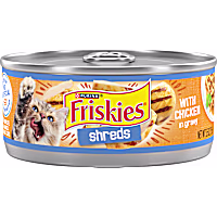 Friskies Shreds With Chicken in Wet Cat Food Gravy
