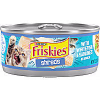 Friskies Shreds With Whitefish and Sardines in Sauce Wet Cat Food