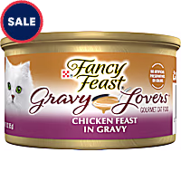 Purina Fancy Feast Gravy Lovers Chicken Feast in Gravy Grilled Gourmet in Wet Cat Food Gravy