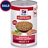 Hill's Science Diet Adult Salmon & Barley Entree Wet Dog Food