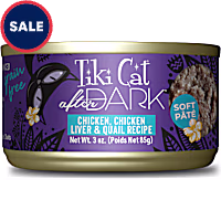 Tiki Cat After Dark Chicken & Quail Pate Wet Cat Food
