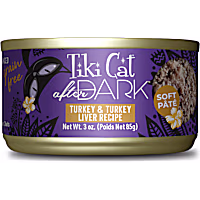 Tiki Cat After Dark Turkey & Turkey Liver Pate Wet Cat Food
