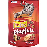 Friskies Playfuls With Chicken and Liver Flavor Cat Treats