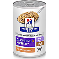 Hill's Prescription Diet Brain Care + j/d Joint Care Rice & Turkey Wet Dog Food