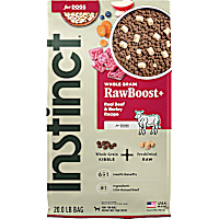 Instinct Raw Boost Whole Grain Real Beef & Barley Recipe Natural Dry Dog Food
