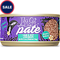 Tiki Cat After Dark Lamb & Beef Liver Recipe Soft Pate Wet Cat Food
