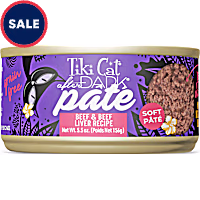 Tiki Cat After Dark Beef & Beef Liver Recipe Soft Pate Wet Cat Food