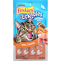 Purina Friskies lil' Lickables with Chicken Lickable Cat Treats