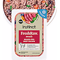 Instinct FreshRaw Meals Grass-Fed Beef Recipe Dog Food