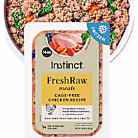 Instinct FreshRaw Meals Cage-Free Chicken Recipe Dog Food