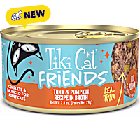 Tiki Cat Friends Tuna & Pumpkin Wet Cat Food