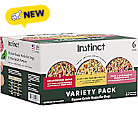 Instinct Freshly Crafted Meals Dog Food Variety Pack