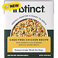 Instinct Freshly Crafted Meals Cage-Free Chicken Recipe Dog Food