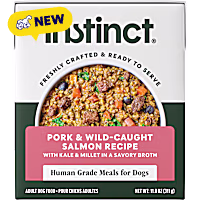 Instinct Freshly Crafted Meals Pork & Wild-Caught Salmon Recipe Dog Food