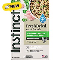 Instinct FreshDried Meal Blends Chicken & SuperGreens Blend Dog Food