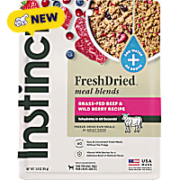 Instinct FreshDried Meal Blends Beef & Wild Berries Blend Dog Food