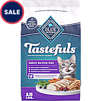 Blue Buffalo Tastefuls Chicken and Brown Rice Recipe Natural Dry Food for Active Adult Cats