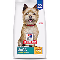 Hill's Science Diet Adult Healthy Mobility Small Bites Chicken Meal, Brown Rice & Barley Recipe Dry Dog Food