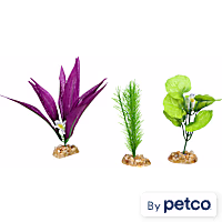 Imagitarium Foreground Multi-Pack Silk Aquarium Plants