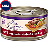 Wellness CORE Signature Selects Natural Grain Free Chunky Beef & Chicken Wet Cat Food