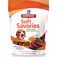 Hill's Natural Soft Savory Dog Treats with Beef & Cheddar
