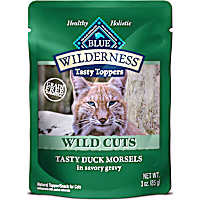 Blue Buffalo Blue Wilderness Wild Cuts Tasty Duck Morsels Wet Cat Food