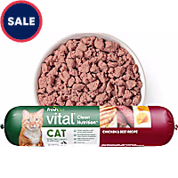Fresh Vital Chicken & Beef Recipe Roll Cat Food