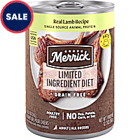 Merrick Healthy and Natural with Lamb, Limited Ingredient Diet Premium Grain Free Wet Dog Food