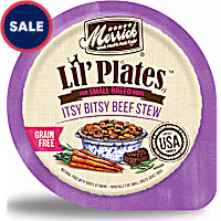 Merrick Lil' Plates Grain Free Itsy Bitsy Beef Stew Recipe Small Breed Wet Dog Food