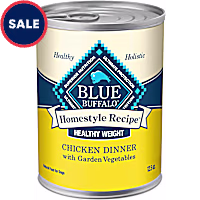 Blue Buffalo Chicken Dinner With Garden Vegetables Homestyle Recipe Healthy Weight Adult Wet Dog Food