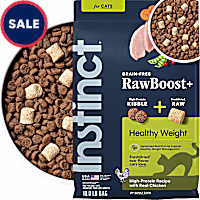 Instinct Raw Boost Healthy Weight Grain Free Recipe with Real Chicken Natural Dry Cat Food