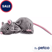 Leaps & Bounds Grey Rat Cat Toy