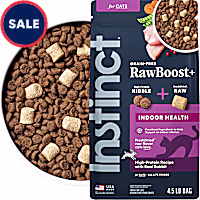 Instinct Raw Boost Indoor Health Grain Free Recipe with Real Rabbit Natural Dry Cat Food
