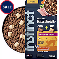 Instinct Raw Boost Indoor Health Grain Free Recipe with Real Chicken Natural Dry Cat Food