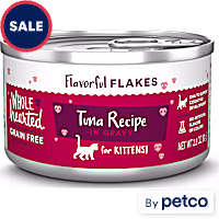 WholeHearted Canned Kitten Food - Grain Free Tuna Recipe Flaked in Gravy