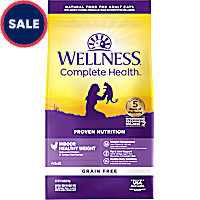 Wellness Complete Health Grain-Free Indoor Healthy Weight Chicken & Turkey Meal Recipe Dry Cat Food