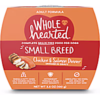 WholeHearted Grain Free Small Breed Chicken and Salmon Dinner Adult Wet Dog Food