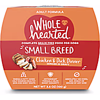 WholeHearted Grain Free Small Breed Chicken and Duck Dinner Adult Wet Dog Food