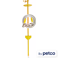 EveryYay Stretch Your Legs Trusty Tether Tie-Out Cable with Dome Stake, For Dogs up to 150 lbs.