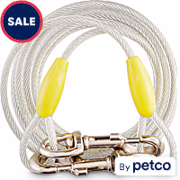 EveryYay Stretch Your Legs Free-To-Flex Tie-Out Cable, For Dogs up to 150 lbs.