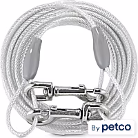 EveryYay Reflective Tie-Out Cable, For Dogs Up to 100 lbs