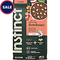 Instinct Raw Boost Grain Free Recipe with Real Salmon Natural Dry Dog Food