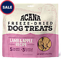 ACANA Singles Limited Ingredients & Freeze-Dried Lamb & Apple Recipe Grain Free Dog Treats