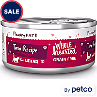 WholeHearted Grain-Free Tuna Recipe Pate Wet Kitten Food