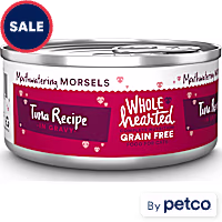 WholeHearted All Life Stages Grain-Free Tuna Recipe Morsels in Gravy Wet Cat Food