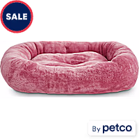 EveryYay Snooze Fest Mauve Rectangle Lounger Cat Bed