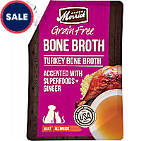 Merrick Bone Broth Grain Free Turkey Wet Dog Food Topper