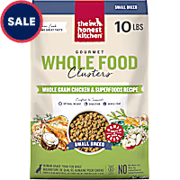 The Honest Kitchen Gourmet Whole Food Clusters Whole Grain Chicken & Superfoods Recipe Small Breed Dog Food