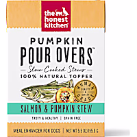 The Honest Kitchen Pumpkin Pour Overs: Salmon & Pumpkin Stew Wet Dog Food Topper